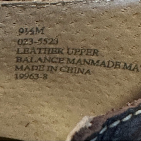 Worthington Size 9.5M Ankle Strap Open Toe Heeled Shoe Leather Brown - Picture 5 of 6